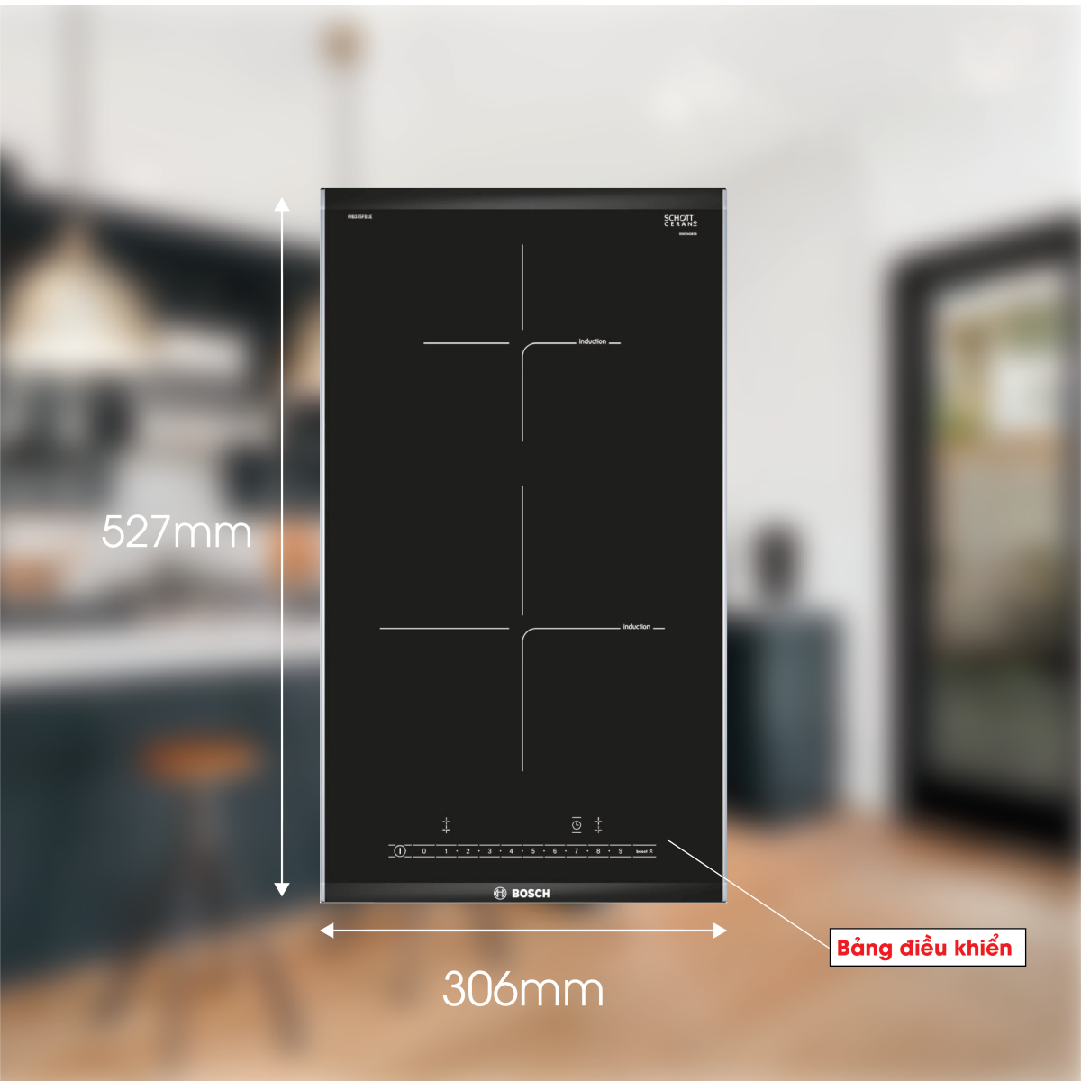 Bếp từ đôi Bosch PIB375FB1E